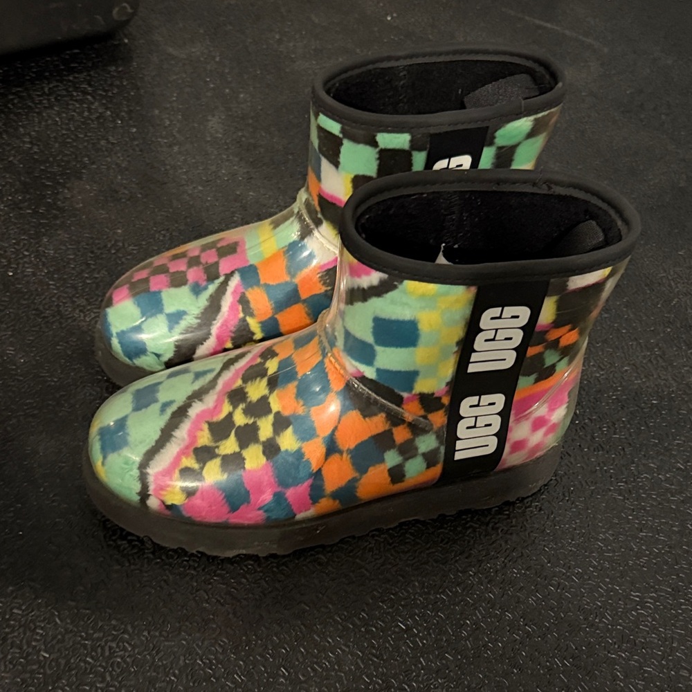 UGG Multicolor Patterned Boots